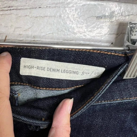 Pilcro and the Letterpress High-Rise Denim Leggings Size 26 - Picture 4 of 9